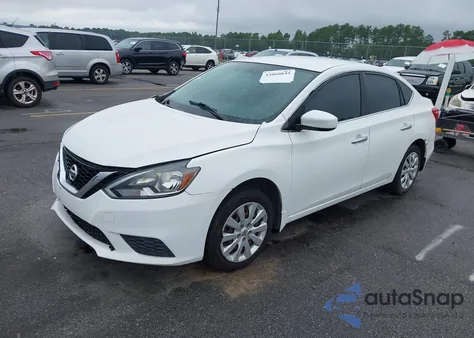 2016 Nissan Sentra S из США, поврежденный, VIN 3N1AB7AP7GY333852